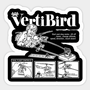 Vertibird - Dark Sticker